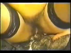 In this xxx animal sex movie, a married honey who is famished demonstrates how to engulf a massive K9 with a pecker.